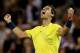 MONTREAL, QC - AUGUST 10: Rafael Nadal of Spain celebrates his win over Novak Djokovic of Serbia during the semifinals of the Rogers Cup at Uniprix Stadium on August 10, 2013 in Montreal, Quebec, Canada. (Photo by Matthew Stockman/Getty Images)