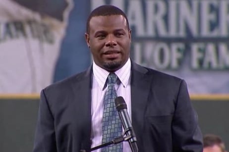 Emotional Griffey Joins Mariners Hall