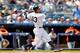 NEW YORK, NY - AUGUST 11: Alex Rodriguez #13 of the New York Yankees follows through on his second inning home run against the Detroit Tigers at Yankee Stadium on August 11, 2013 in the Bronx borough of New York City. (Photo by Jim McIsaac/Getty Images)
