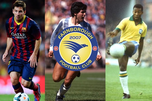 Messi, Maradona and Pele to Appear at Non-League Farnborough FC Next Season