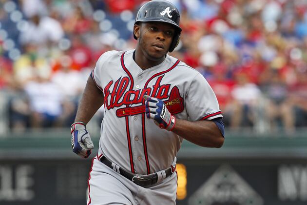 Upton Returns to Lineup Monday vs. Phillies