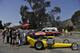 A California parking lot set for the movie Snake and Mongoose: Credit: Snake and Mongoose movie
