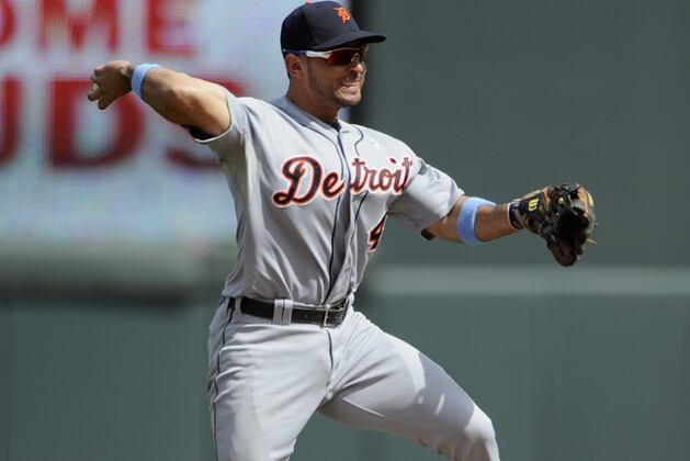 Infante Back in Lineup for DET