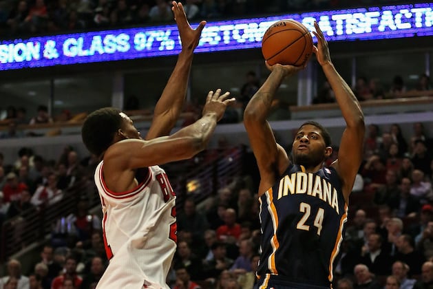 Paul George Honing Midrange Game