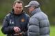 Meulensteen with Sir Alex Ferguson