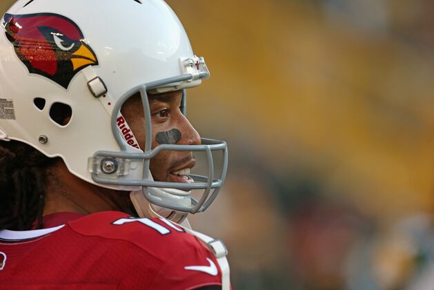 Larry Fitzgerald Mentoring Rookie D.C. Jefferson