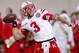 EAST LANSING, MI - NOVEMBER 03: Taylor Martinez #3 of the Nebraska Cornhuskers throws a third quarter pass while playing the Michigan State Spartans at Spartan Stadium Stadium on November 3, 2012 in East Lansing, Michigan. Nebraska won the game 28-24. (Photo by Gregory Shamus/Getty Images)