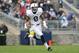 Apr 20, 2013; University Park, PA, USA; Penn State Nittany Lions wide receiver Allen Robinson (8) runs the ball in the first quarter of the Blue White spring game at Beaver Stadium. Mandatory Credit: Matthew O'Haren-USA TODAY Sports