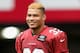 GLENDALE, AZ - JULY 26: Safety Tyrann Mathieu #32 of the Arizona Cardinals arrives to practice during the team training camp at University of Phoenix Stadium on July 26, 2013 in Glendale, Arizona. (Photo by Christian Petersen/Getty Images)