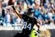 JACKSONVILLE, FL - NOVEMBER 25: Cecil Shorts III #84 of the Jacksonville Jaguars celebrates following a touchdown during the game against the Tennessee Titans at EverBank Field on November 25, 2012 in Jacksonville, Florida. (Photo by Sam Greenwood/Getty Images)