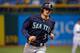 ST. PETERSBURG - AUGUST 13: Infielder Brad Miller #5 of the Seattle Mariners rounds the bases after his first inning home run against the Tampa Bay Rays at Tropicana Field on August 13, 2013 in St. Petersburg, Florida. (Photo by J. Meric/Getty Images)