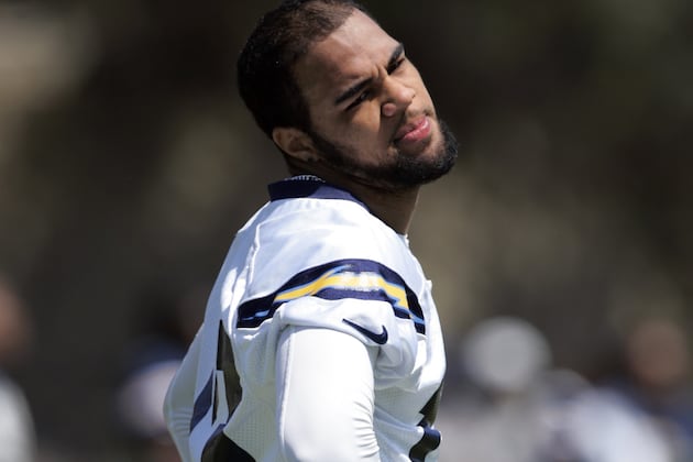 Keenan Allen's Knee Forces Him out of Practice