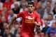 LIVERPOOL, ENGLAND - AUGUST 03: Luis Suarez of Liverpool in action during the Steven Gerrard Testimonial Match between Liverpool and Olympiacos at Anfield on August 03, 2013 in Liverpool, England. (Photo by Clive Brunskill/Getty Images)