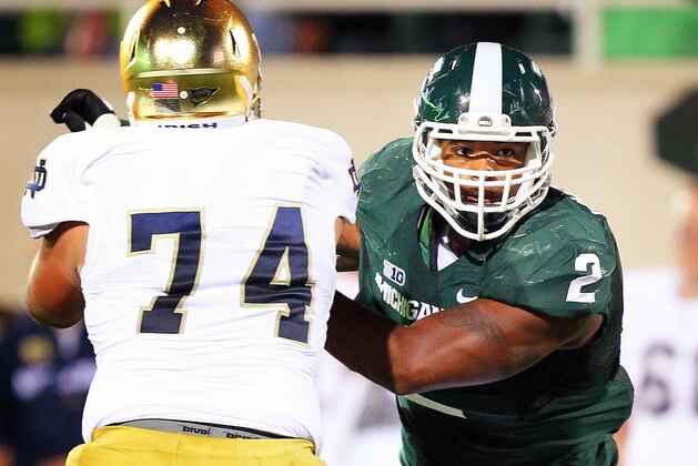 Offensive Line Taking Shape