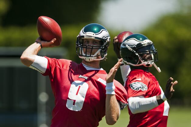Foles, Vick to Split First Half