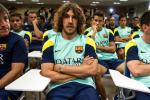 Puyol Back Training After Surgery