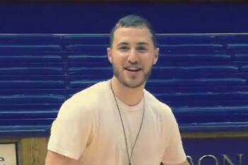 Video: Mike Posner with the Worst Dunk Attempt at Cameron Indoor Stadium