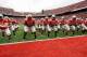 COLUMBUS, OH - NOVEMBER 24: The Ohio State Buckeyes warm up before their game against the Michigan Wolverines at Ohio Stadium on November 24, 2012 in Columbus, Ohio. (Photo by Jamie Sabau/Getty Images)