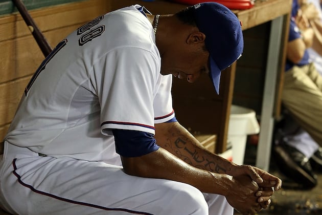 Rangers' Ogando Has CT Scan on Shoulder