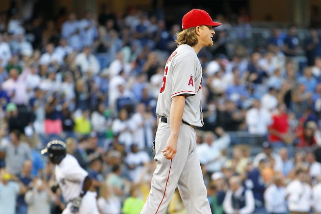 Angels Ace Weaver Walloped by Soriano, Yankees