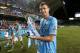 SO KON PO, HONG KONG - JULY 27: Edin Dzeko #10 of Manchester City poses with trophy after defeating Sunderland during the Barclays Asia Trophy Final match between Manchester City and Sunderland at Hong Kong Stadium on July 27, 2013 in So Kon Po, Hong Kong. (Photo by Chris McGrath/Getty Images for FA Premier League)