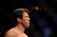 Jul. 7, 2012; Las Vegas, NV, USA; UFC fighter Chael Sonnen in the ring prior to his fight against Anderson Silva (not pictured) during a middleweight bout in UFC 148 at the MGM Grand Garden Arena. Mandatory Credit: Mark J. Rebilas-USA TODAY Sports