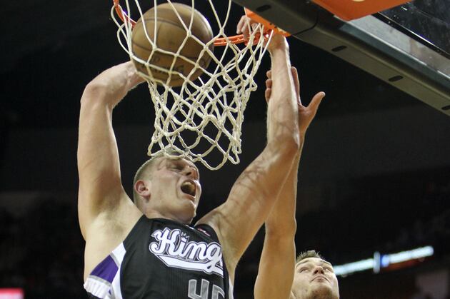 Cole Aldrich Works Out for Sacramento Kings