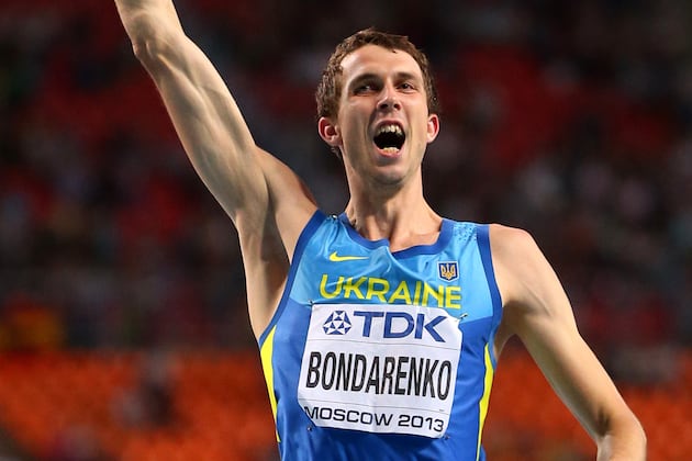 Bohdan Bondarenko Wins Men's High Jump