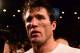 Jul. 7, 2012; Las Vegas, NV, USA; UFC fighter Chael Sonnen reacts after losing to Anderson Silva (not pictured) during a middleweight bout in UFC 148 at the MGM Grand Garden Arena. Mandatory Credit: Mark J. Rebilas-USA TODAY Sports