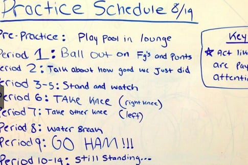 Photo: Kentucky's Specialists' Practice Schedule Includes Going “HAM”