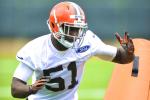 Browns' Rookie Mingo Hospitalized with Bruised Lung