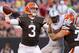 CLEVELAND, OH - AUGUST 15: Quarterback Brandon Weeden #3 of the Cleveland Browns during the first half against the Detroit Lions of a preseason at FirstEnergy Stadium on August 15, 2013 in Cleveland, Ohio. (Photo by Jason Miller/Getty Images)