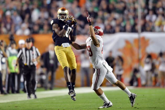 Daniels Looking to Be New Big-Play Threat for Irish