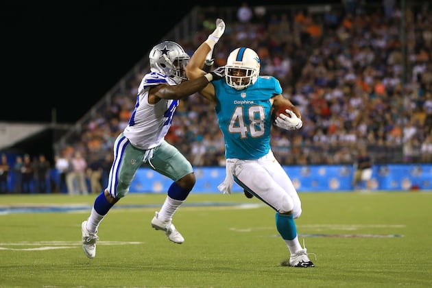 Miami Dolphins Evan Rodriguez Takes First-Team Snaps