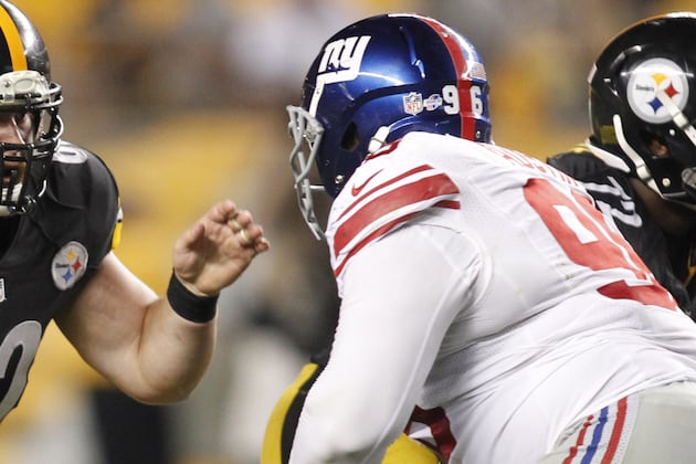 Giants' DE Austin Admits He's Been a Bust, Vows to Produce in 2013