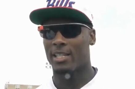 Stevie Tries out Google Glasses