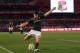 PRETORIA, SOUTH AFRICA - JUNE 22: Morne Steyn of South Africa converts teammate Bryan Habana's 50th test try during the Castle Larger Incoming Tour match between South Africa and Samoa at Loftus Versfeld on June 22, 2013 in Pretoria, South Africa. (Photo by Duif du Toit/Gallo Images)
