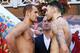 Sergey Kovalev, the monstrous new light heavyweight champion (left). Photo Credit: Frank Warren Promotion's Facebook Page