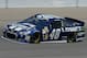 Jimmie Johnson ran the fastest lap in Happy Hour prior to crashing his primary car.