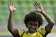 KASPIYSK, RUSSIA - APRIL 07: Willian of FC Anzhi Makhachkala acknowledges fans before the start of the Russian Premier League match between FC Anzhi Makhachkala and FC Alania Vladikavkaz at the Anzhi Arena Stadium on April 07, 2013 in Kaspiysk, Russia. (Photo by Sergey Rasulov Jr/Epsilon/Getty Images)