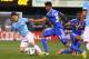 ST. LOUIS, MO - MAY 23: David Silva #21 of Manchester City looses control of the ball against Ruben Loftus-Cheek #33 of Chelsea during a friendly match at Busch Stadium on May 23, 2013 in St. Louis, Missouri. (Dilip Vishwanat/Getty Images)