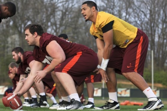 Offense Struggles in Virginia Tech Scrimmage