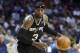 Apr 1, 2013; Memphis, TN, USA; San Antonio Spurs small forward Stephen Jackson (3) brings the ball up court during the game against the Memphis Grizzlies at FedEx Forum. Mandatory Credit: Spruce Derden-USA TODAY Sports
