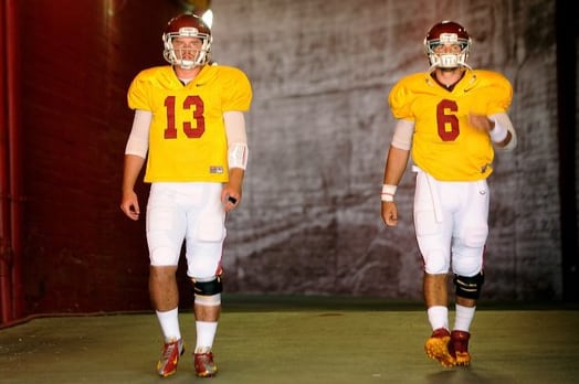 Cody Kessler, Max Wittek Still Competing to Start for USC