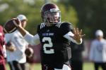 Manziel Continues to Blossom, Even Under NCAA Cloud