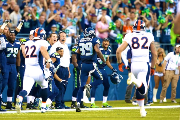 Seattle Seahawks Cornerback Brandon Browner's 106-Yard Fumble Return TD