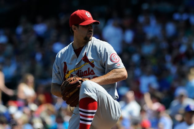 Wainwright Wins 1st Game in Nearly a Month, 6-1 over Cubs