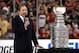 BOSTON, MA - JUNE 24: NHL commissioner Gary Bettman speaks to the fans before presenting the Stanley Cup to the Chicago Blackhawks in Game Six of the 2013 NHL Stanley Cup Final at TD Garden on June 24, 2013 in Boston, Massachusetts.The Chicago Blackhawks defeated the Boston Bruins 3-2. (Photo by Harry How/Getty Images)