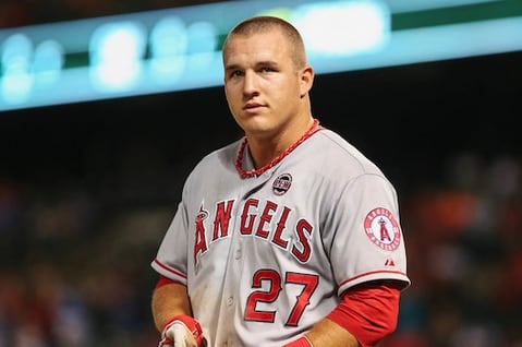 Mike Trout Is Day-to-Day with a Tight Hamstring