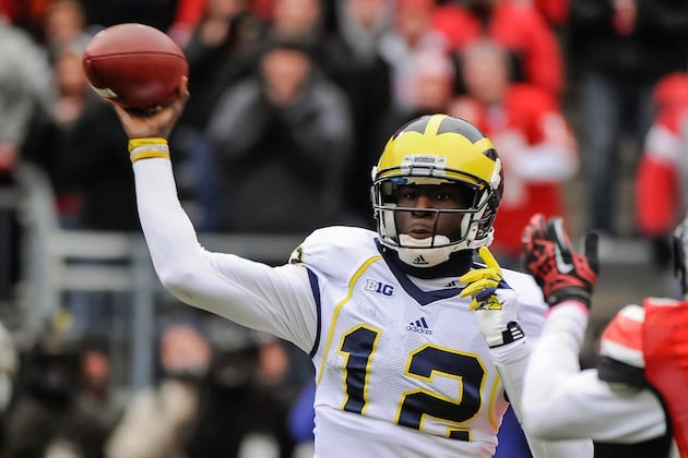 Heisman Odds for Michigan QB Devin Gardner Are 25-1